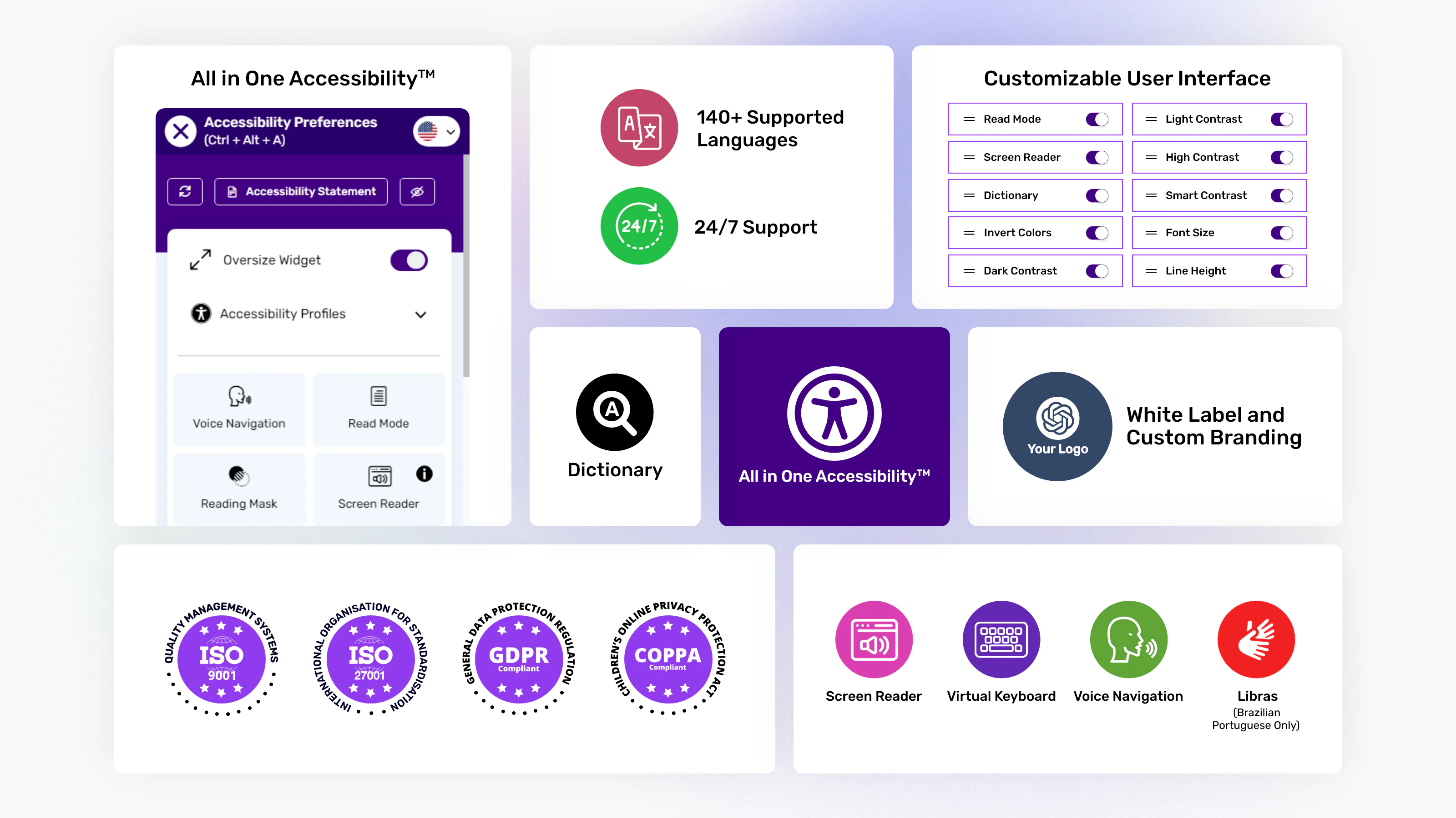 screenshot of All In One Accessibility